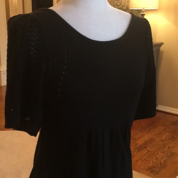 Mossimo black midi sweater dress in medium - Picture 3 of 8